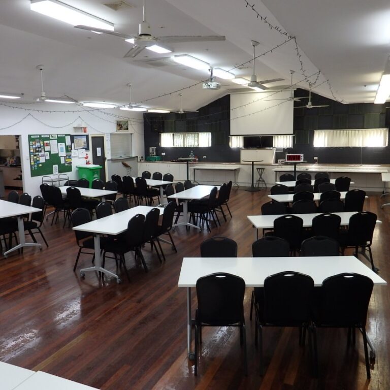 Bistro area at the Community Hall, River Heads Progress Association