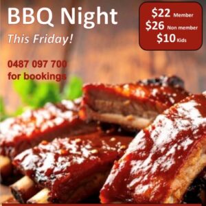 BBQ Night RHPA