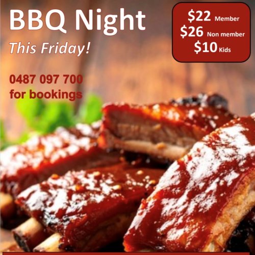 BBQ Night RHPA